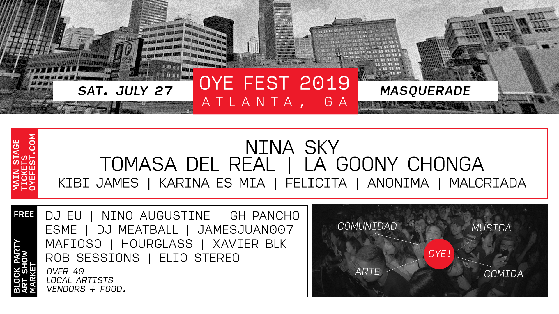 OYE Fest - The Masquerade